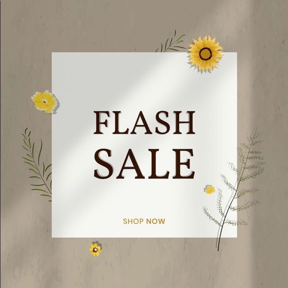 1 Day Flash Sale!